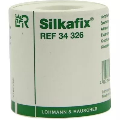 SILKAFIX Häftplåster 5 cm x 5 m plastspiral, 1 st