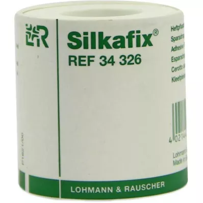 Silkafix självhäftande gips 5mx5cm Kun, 1 st Silkafix självhäftande gips 5mx5cm Kun, 1 st