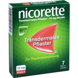 NICORETTE TX Plåster 10 mg, 7 st