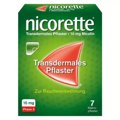 NICORETTE TX Plåster 10 mg, 7 st