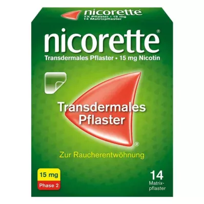 NICORETTE TX Plåster 15 mg, 14 st NICORETTE TX Plåster 15 mg, 14 st