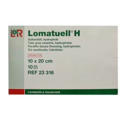 LOMATUELL H Salva tyll 10x20 cm steril, 10 st LOMATUELL H Salva tyll 10x20 cm steril, 10 st