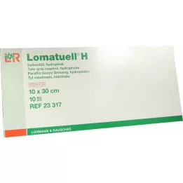 LOMATUELL H Salva tyll 10x30 cm steril, 10 st