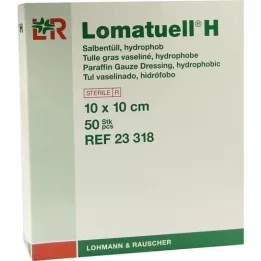 LOMATUELL H Salva tyll 10x10 cm steril, 50 st