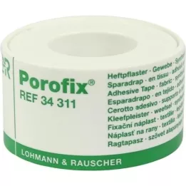 POROFIX Häftplåster 2,5 cmx5 m, 1 st