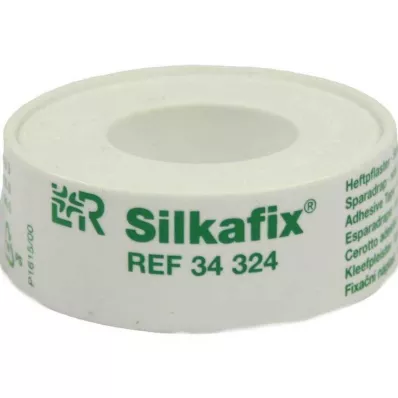 SILKAFIX Häftplåster 1,25 cm x 5 m plastspiral, 1 st