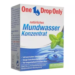 ONE DROP Endast naturligt munvattenkoncentrat, 25 ml