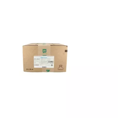 ISOTONE Saltlösning 0,9% Braun Ecof.P.halvfylld, 20X100 ml