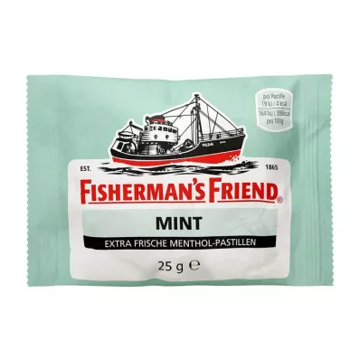 FISHERMANS FRIEND pastiller av mynta, 25 g FISHERMANS FRIEND pastiller av mynta, 25 g