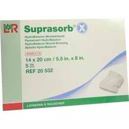 SUPRASORB X HydroBalance sårförband 14x20 cm, 5 st