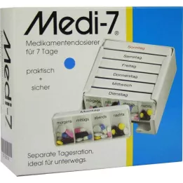 MEDI 7 medicin dos.f.7 dagar blå, 1 st