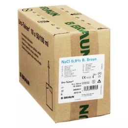 URO TAINER Natriumkloridlösning 0,9%, 10X100 ml