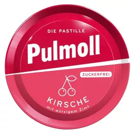 PULMOLL Körsbär sockerfria sötsaker, 50 g