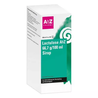 LACTULOSE AbZ 66,7 g/100 ml sirap, 500 ml LACTULOSE AbZ 66,7 g/100 ml sirap, 500 ml