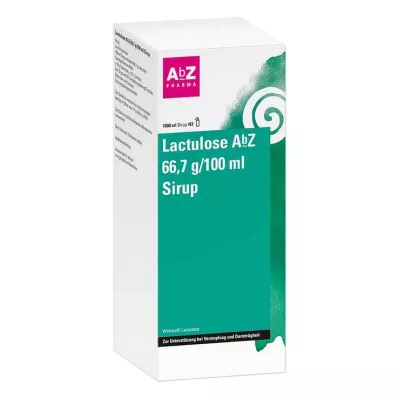 LACTULOSE AbZ 66,7 g/100 ml sirap, 1000 ml LACTULOSE AbZ 66,7 g/100 ml sirap, 1000 ml