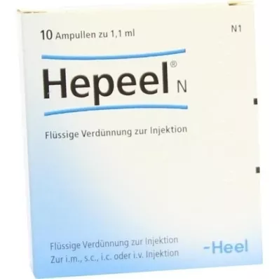 HEPEEL N Ampuller, 10 st