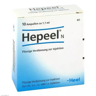 HEPEEL N Ampuller, 10 st