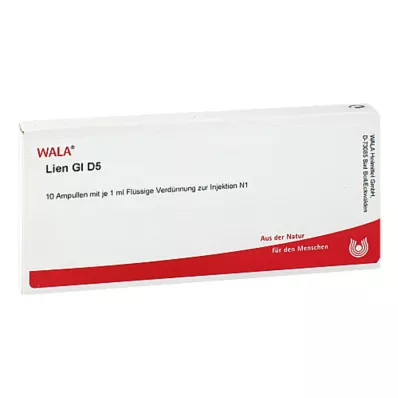 Lien GL D 5 ampuller, 10X1 ml Lien GL D 5 ampuller, 10X1 ml