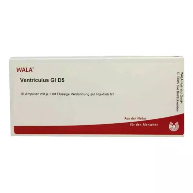 Ventriculus Gl D5 ampuller (10x1 ml) Ventriculus Gl D5 ampuller (10x1 ml)