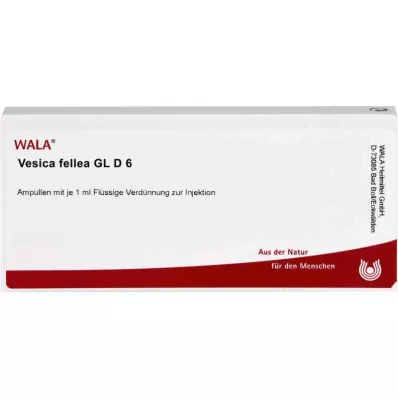 Vesica Fellea Gl D6 ampuller (10x1 ml) Vesica Fellea Gl D6 ampuller (10x1 ml)