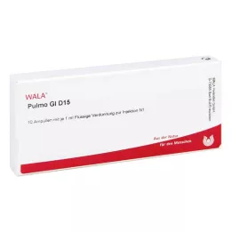 PULMO GL D 15 Ampuller, 10X1 ml