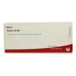 PULMO GL D 4 Ampuller, 10X1 ml