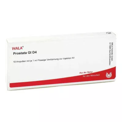 Prostata Gl D4 ampuller (10x1 ml) Prostata Gl D4 ampuller (10x1 ml)