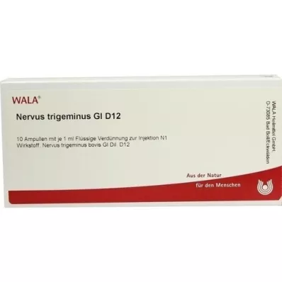 NERVUS TRIGEMINUS GL D 12 Ampuller, 10X1 ml