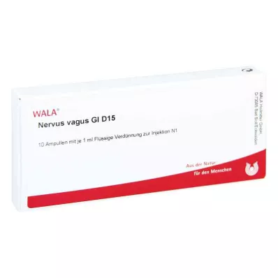 NERVUS VAGUS GL D 15 Ampuller, 10X1 ml NERVUS VAGUS GL D 15 Ampuller, 10X1 ml