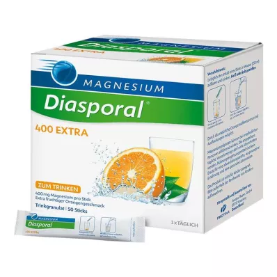 Magnesium Diasporal 400 Extra Dricksgranulat, 50 st Magnesium Diasporal 400 Extra Dricksgranulat, 50 st