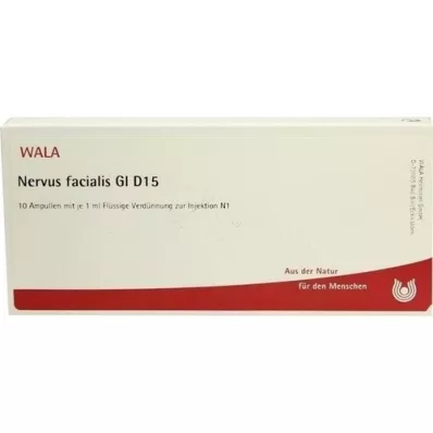 NERVUS FACIALIS GL D 15 Ampuller, 10X1 ml