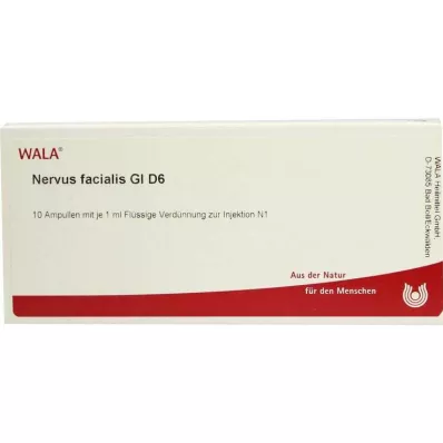 Nervus Facialis GL D 6 ampuller, 10X1 ml Nervus Facialis GL D 6 ampuller, 10X1 ml