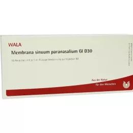 MEMBRANA sinuum paransalium GL D 30 ampuller, 10X1 ml