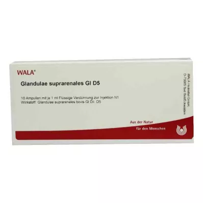 Glandulae supraren.Gl D5 ampuller (10x1 ml) Glandulae supraren.Gl D5 ampuller (10x1 ml)