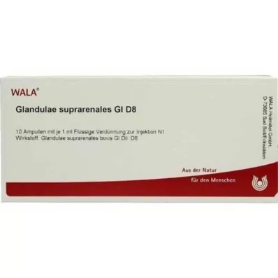 Glandulae suprarenalis GL D 8 ampuller, 10X1 ml Glandulae suprarenalis GL D 8 ampuller, 10X1 ml