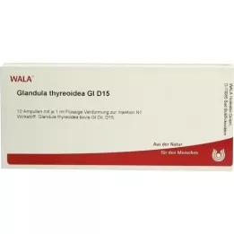 GLANDULA THYREOIDEA GL D 15 Ampuller, 10X1 ml