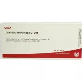 GLANDULA THYREOIDEA GL D 15 Ampuller, 10X1 ml