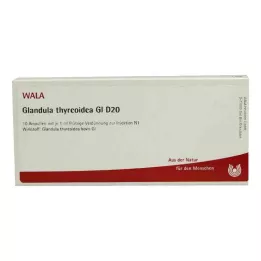 GLANDULA THYREOIDEA GL D 20 Ampuller, 10X1 ml