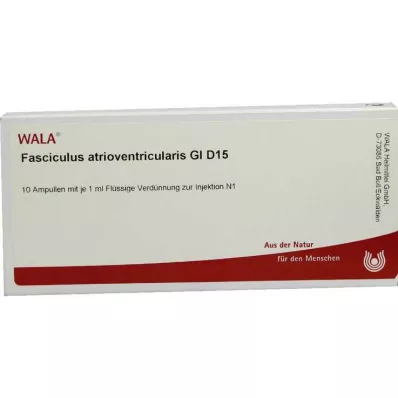 FASCICULUS atrioventricularis GL D 15 ampuller, 10X1 ml FASCICULUS atrioventricularis GL D 15 ampuller, 10X1 ml