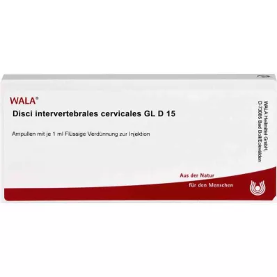 DISCI intervertebrales cervicales GL D 15 ampuller, 10X1 ml DISCI intervertebrales cervicales GL D 15 ampuller, 10X1 ml