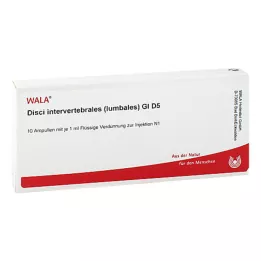 DISCI intervertebral lumbales GL D 5 ampuller, 10X1 ml