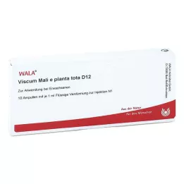 VISCUM MALI e planta tota D 12 Ampuller, 10X1 ml