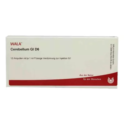 Cerebellum Gl D6 ampuller (10x1 ml) Cerebellum Gl D6 ampuller (10x1 ml)