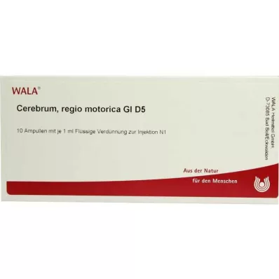 Cerebrum Regio Motor GL D 5 ampuller, 10X1 ml Cerebrum Regio Motor GL D 5 ampuller, 10X1 ml