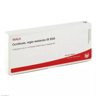 Cerebrum Regio Motor GL D 30 ampuller, 10X1 ml Cerebrum Regio Motor GL D 30 ampuller, 10X1 ml