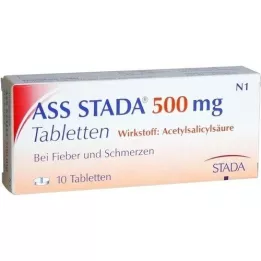 ASS STADA 500 mg tabletter, 10 st