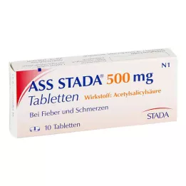 ASS STADA 500 mg tabletter, 10 st