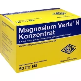 MAGNESIUM VERLA N Koncentrat Plv.e.L.för Intag, 50 st