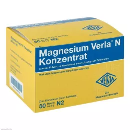 MAGNESIUM VERLA N Koncentrat Plv.e.L.för Intag, 50 st
