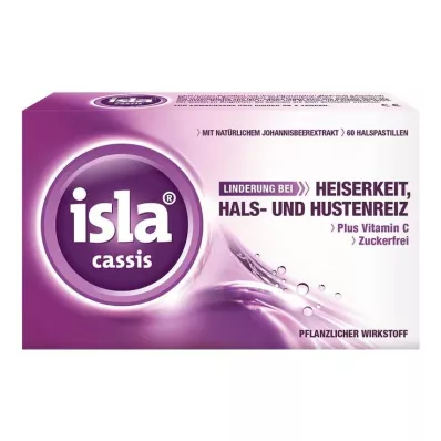 isla® cassis-pastiller, 60 st isla® cassis-pastiller, 60 st